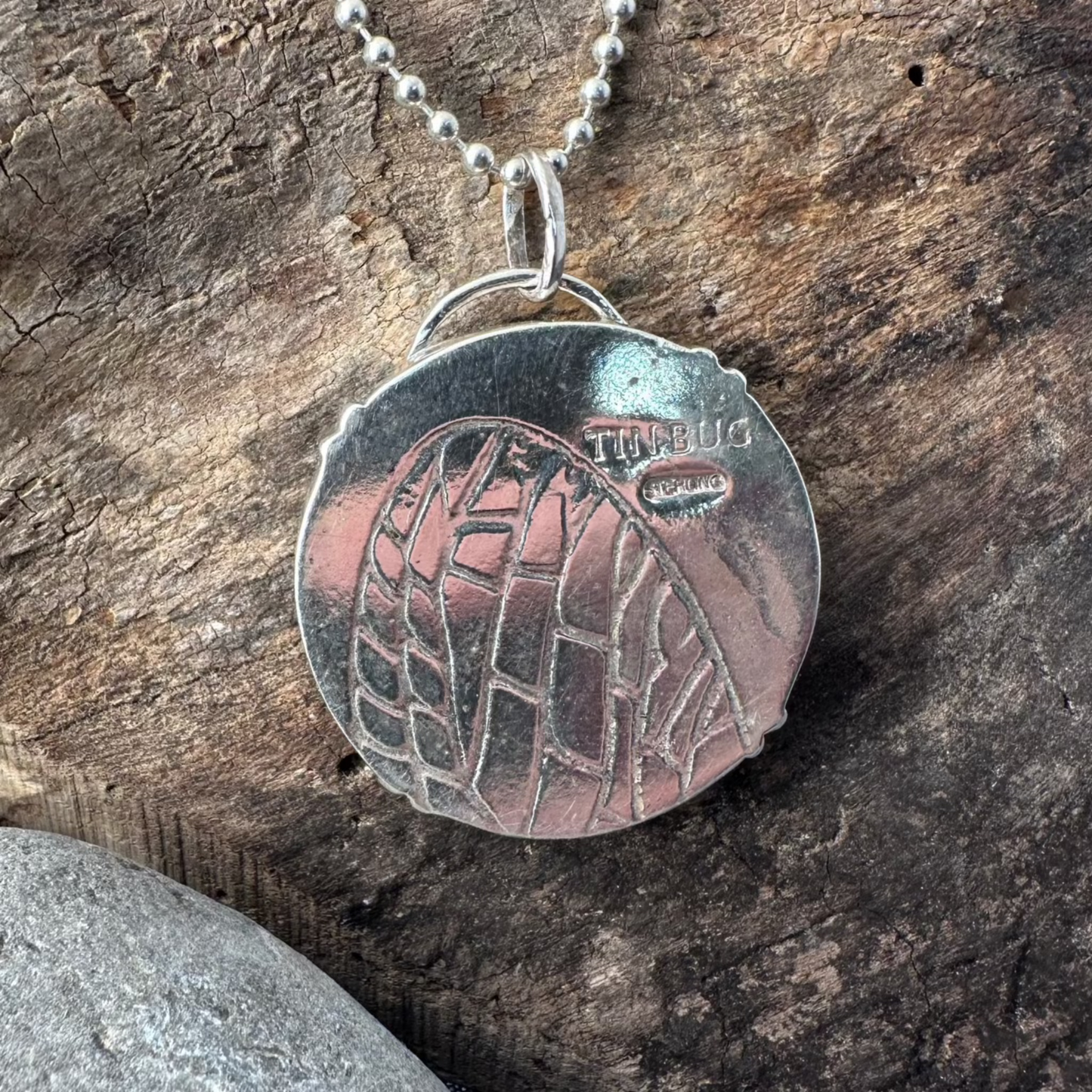 Black & White & Red All Over Pendant